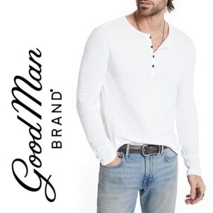 Good Man Brand Long Sleeve Henley Shirt